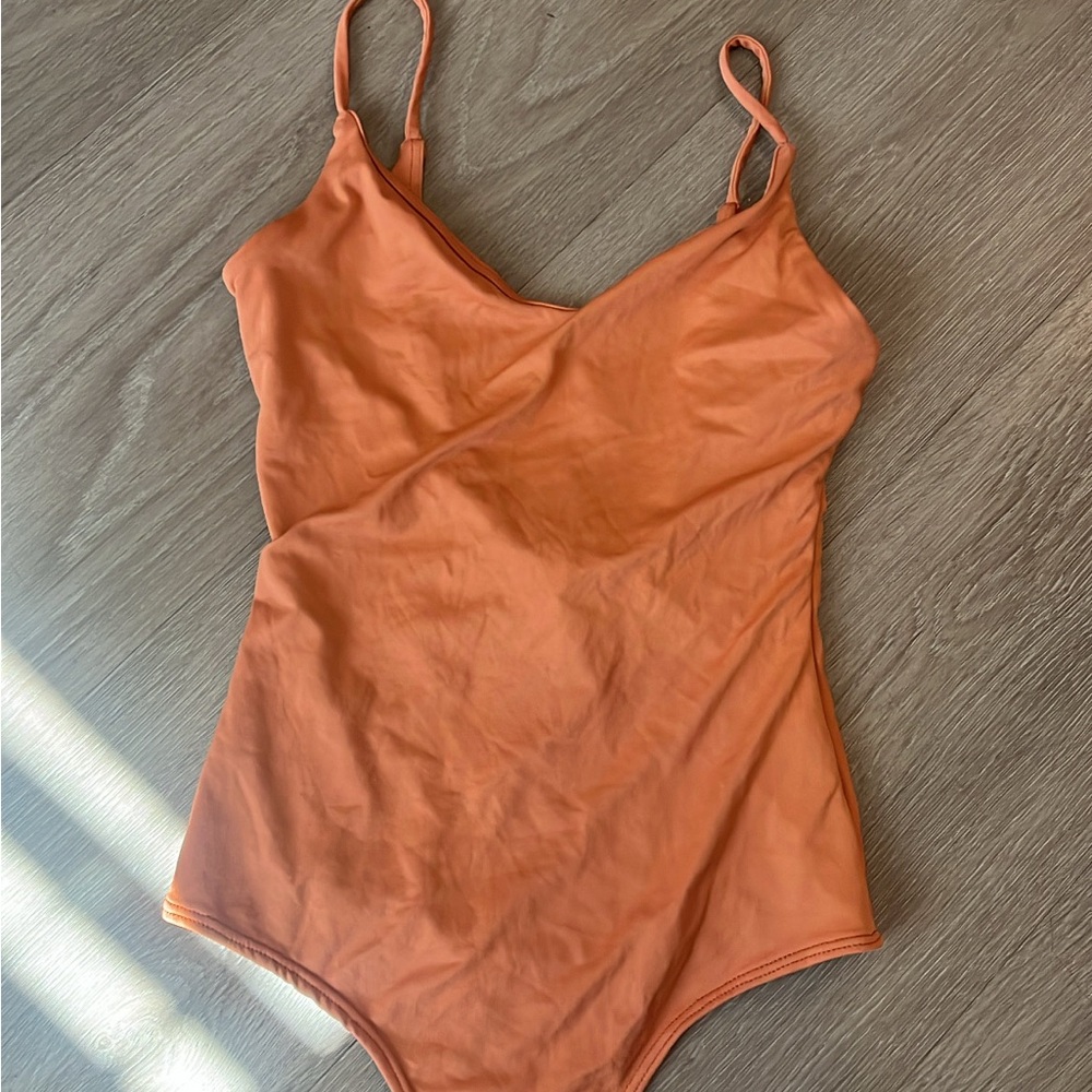 Windsor  Orange Bodysuit NWT